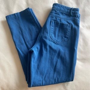 VRG GIRL Cobalt Blue denim pants, Size AUS 12/US 8.